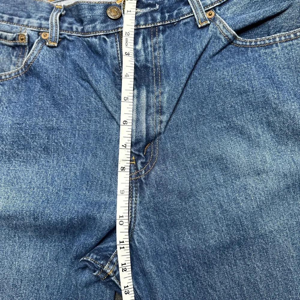 Levi's Men's Straight Blue Jeans - Picture 4 of 8